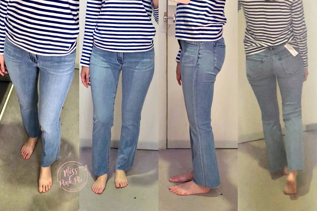 J Brand Selena 丹寧牛仔褲尺寸與試穿心得 - 第4張圖